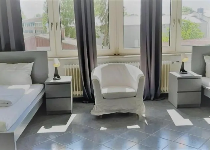 Mehrbettapartment Monteure Kueche Zentral Bola 3 Hamburg